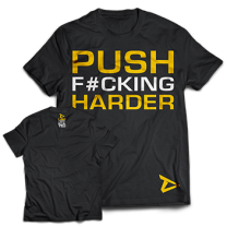 Dedicated Nutrition "Push Harder" Tee