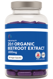 Pure Vitality 20:1 Organic Beetroot Extract