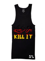 #81 Rich Piana Love It Kill It - German Flag Ribbed Tank 