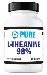 Pure L-Theanine 98% | Natural Green Tea Extract | 120 x 400mg 