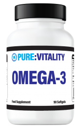 Pure Vitality: Omega-3 Fish Oil 1000mg Softgels