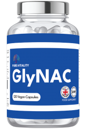 Pure:Vitality GlyNac | 1,200mg | Glycine + NAC | 120 Vegan Capsules