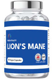 Pure Lions Mane Mushroom 2,000mg (90 Capsules)